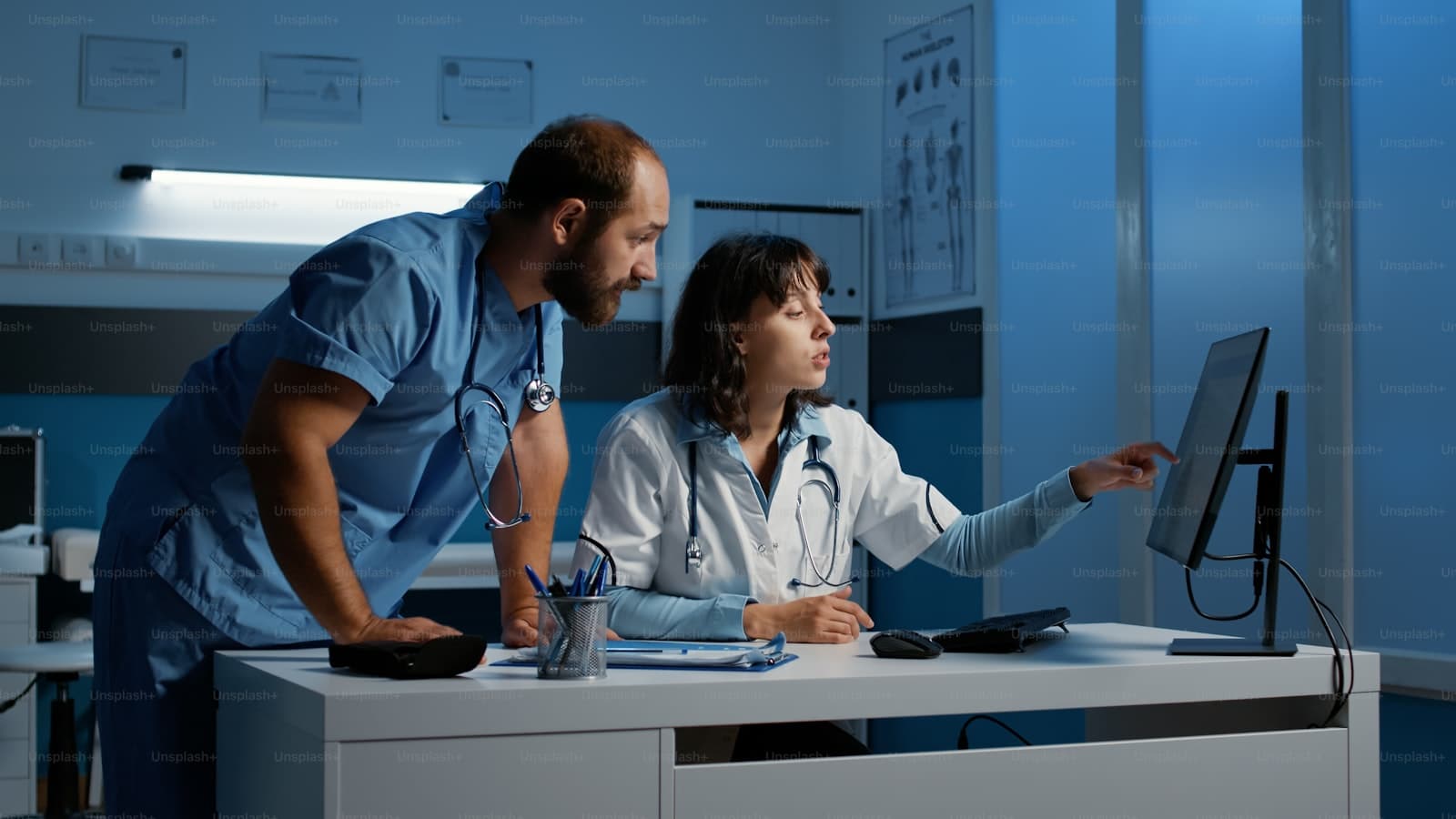 Billing staff reviewing claim status and ERA posting inside the EMR claim management view